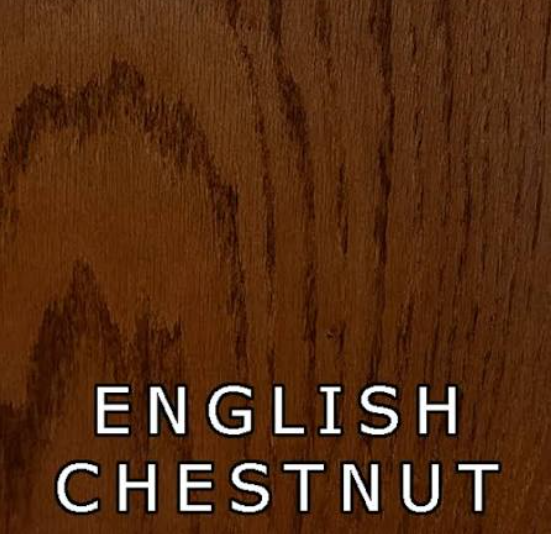 English Chestnut Stain — Color Reference